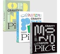CRAVITY MASTER:PIECE 5th Mini Album ( ORDINARY + PIECE + MONO - 3 Ver Set. ) K-POP SEALED
