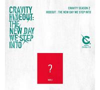 Cravity Season 2 [Hideout : The New Day We Step Into] Version.2 CD + PhotoBook + 1 x Photocard + 1 P Unité Polaroid + 1 P Autocollant + Message Phtotocard Set + Suivi Kpop scellé
