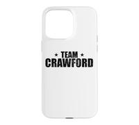 Crawford Nom de Famille Anniversaire Crawford Lastname Coque pour iPhone 15 Pro Max
