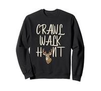 Crawl Walk Hunt Future Hunter Daddy's Hunting Buddy pour Enfant Sweatshirt
