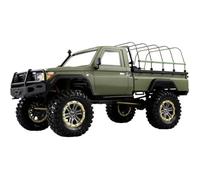 AMEWI Amxrock RCX10PS Échelle Robot Pick-Up 1:10 Rtr Militaire Vert / 22461