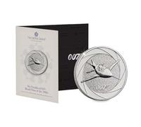 CrawleyCoins Six décennies de James Bond 2024 007 - 1980 £ Pièce de Monnaie Brillante Non circulée dans Un Emballage Neuf