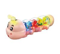Crawling Toys for Kid - Caterpillar Shape Early Development Learning Tool | Child Light-Up Music Toy for Kids, Girls, Children, Perfect Birthday, Christmas, New Year and Preschool Gift