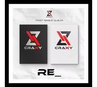CRAXY - CRAXY [RE_] 1st Single Album (RE_ + CRAZY - 2 Ver Set.) K-POP SEALED