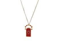 crayfomo Carte De Tarot Couleur Amour Lucky Guardian Pendentif Collier