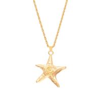 crayfomo Collier pentagramme collier pour femme étoile de mer or personnalisé match vacances d'été
