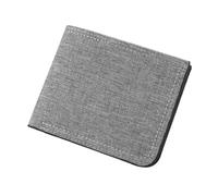 crayfomo Portefeuille Court de Masstige de Toile de Bouton de Style Minimaliste, Portefeuille Multi élégant et personnalisé de Grande capacité de Fente