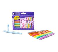 Crayola 071662086480 Marqueur 8 Pièces Bleu, Rouge Et Jaune