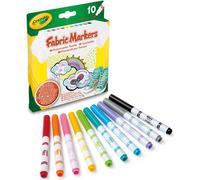 Crayola - 10x marqueurs pour tissus