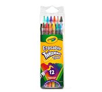 Crayola - 12 crayons de couleur rétractables effaçables - Coloriage - 256360.024