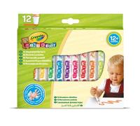 Crayola 12 feutres lavables Mini Kids à pointe ronde