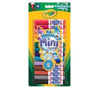 Crayola Mini Washable Markers 14 Units Multicolore