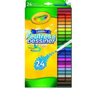 Crayola - 24 Feutres À Dessiner