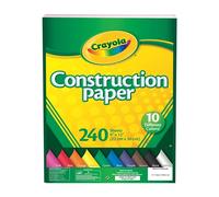 Crayola 240 Feuilles de Papier de Construction