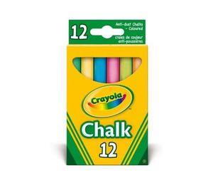 Crayola - 281 - Loisir Créatif - 12 Craies Couleurs