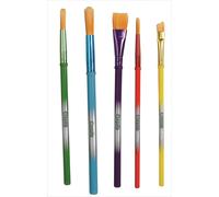 Crayola 5 Pinceaux Formes Assorties