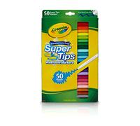 CRAYOLA - 50 Feutres SuperTips - boîte française - Dessin - 256334.024