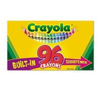 Crayola 52-0096 Crayon Box With New Specialty Crayon Samples 96 Count