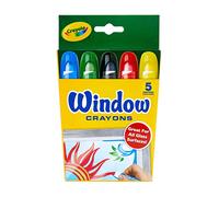 Crayola - 52-9765 - 5 crayons pour fenêtres