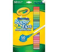 Crayola 58-5050 Super Tips Marqueur lavable, paquet de 50