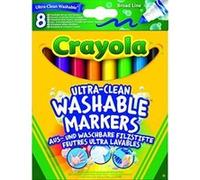 Dessin et coloriage enfant Crayola - 58-8328-e-000 - 8 feutres à colorier - ultra lavable