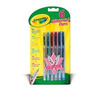 Crayola - 6 Stylos à encre gel scintillante - - 256253.024