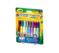 Crayola - 69-4200-E-000 - Loisir Crï¿½atif - 16 Mini Colles Pailletï¿½es Lavables