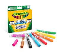 Crayola 8 Feutres Effaçables À Sec - Boîte Française