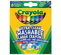 Goliath 8 Gros Crayons À La Cire Ultra Lavables