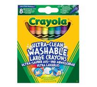 Goliath 8 Gros Crayons À La Cire Ultra Lavables