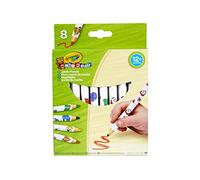 CRAYOLA - 8 "Maxi Crayons de Couleur - Loisir créatif - Mini Kids - à partir de 1 Ans - Jeu de Dessin et coloriage 52335 Couleurs Assortis