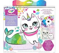 Crayola - Album Créations Autocollants et Chiffres