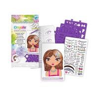 Crayola Album Make-up Artist 04-1055 - Pochoirs et Autocollants - À partir de 8 ans