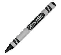 Crayola Bulk Crayons (12 Count), Black by Crayola