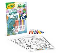 Crayola Cahier Activités Animaux À Colorier Par Numéros Avec Marqueurs 3+