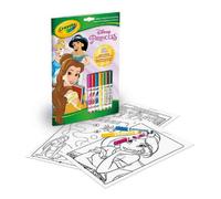 Crayola Cahier de coloriage Princesse Disney avec crayons Multicolore One Size