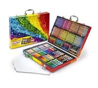 CRAYOLA - Coffret de Coloriage, Assortiment de 140 Crayons, dès 5 ans | 20 feutres, 20 crayons de couleur, 64 crayons de cire, Le coffret coloriage des professionnels, Un large choix de crayons