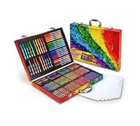 Crayola - Coffret De Coloriage - Assortiment De 140 Crayons Et 15 Feui