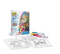 Crayola Peinture enfant Color Wonder Pat'Patrouille Jungle Pups – 4 feutres anti-taches, 18 pages