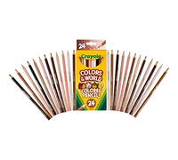 Set De 24 Crayons De Couleur Goliath Crayola Colours Of The World