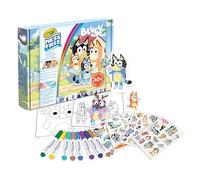 Crayola Ensemble Super Color Wonder Bluey – Coffret activités, feutres sans tache dès 3 ans