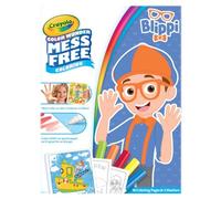 Crayola Color Wonder Blippi, Mess Free Coloring Pages & Markers, Gift for Kids, Age 3, 4, 5, 6