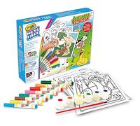 CRAYOLA - Color Wonder, Coffret Cadeau sans Tache Sujet Amis de la Ferme : 30 Pages à Colorier, 8 Feutres, 6 Gouaches, 1 Pinceau, Âge 3,4,5 Ans