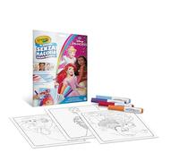 CRAYOLA - Color Wonder, Coloring Set avec 18 pages à colorier et 4 feutres sans taches, Disney Princess, activité créative pour enfants, âge 3,4,5 ans, cod. 25-2900