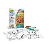 CRAYOLA - Color Wonder, Coloring Set avec 18 pages à colorier et 4 feutres sans taches, sujet amis dinosaures, activité créative pour enfants, âge 3,4,5 ans