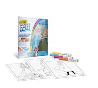 CRAYOLA - Color Wonder, Coloring Set avec 18 pages à colorier et 4 feutres sans taches, thème Frozen, activité créative pour enfants, âge 3,4,5 ans, cod. 25-2907