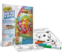 CRAYOLA - Color Wonder, Kit Coloriage avec 18 Pages à Colorier et 4 Feutres Sans Tache, Thème les Amis Dinosaures, Activité Créative pour Enfants, 3,4,5 Ans, 75-7158