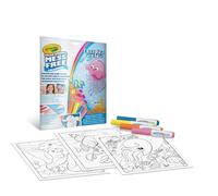 CRAYOLA - Color Wonder, Kit de Coloriage avec 18 Pages à colorier | 18 Pages, 4 feutres, Color wonder, Kit coloriage animaux marins, Anti-tache, S'amuser en toute sécurité, Format pratique