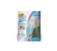 CRAYOLA - Color Wonder, Kit de Coloriage avec 18 Pages, dès 3 ans | 18 Pages, 4 Feutres, Color wonder, Kit coloriage reine des neiges, Anti-tache, S'amuser en toute sécurité, Format pratique