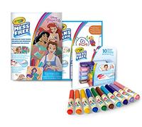 CRAYOLA - Color Wonder, Kit de Coloriage sans Taches, Disney Princess, Activité Créative pour Enfants, 3, 4 et 5 ans.